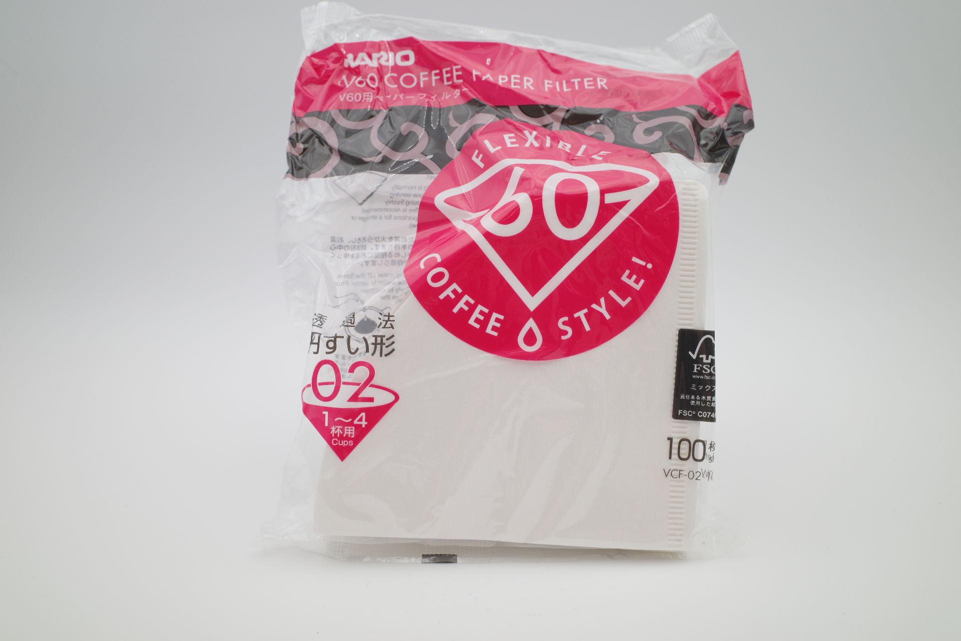 Papierfilter Hario V60 Packung